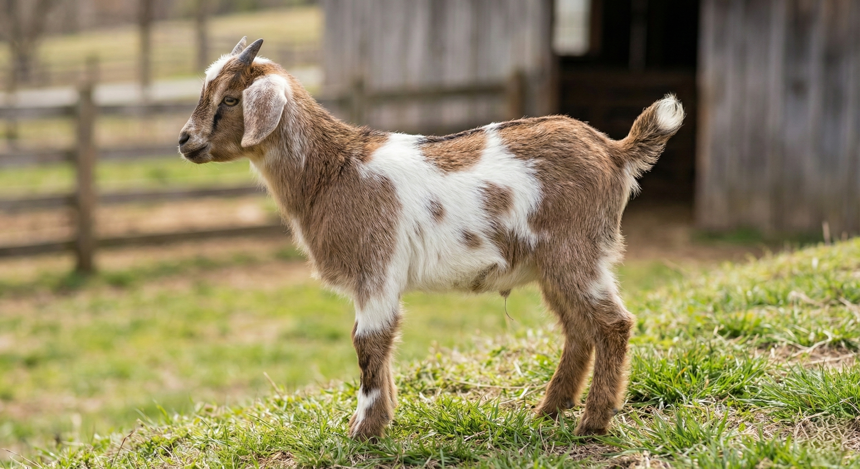 Half Baby Goat